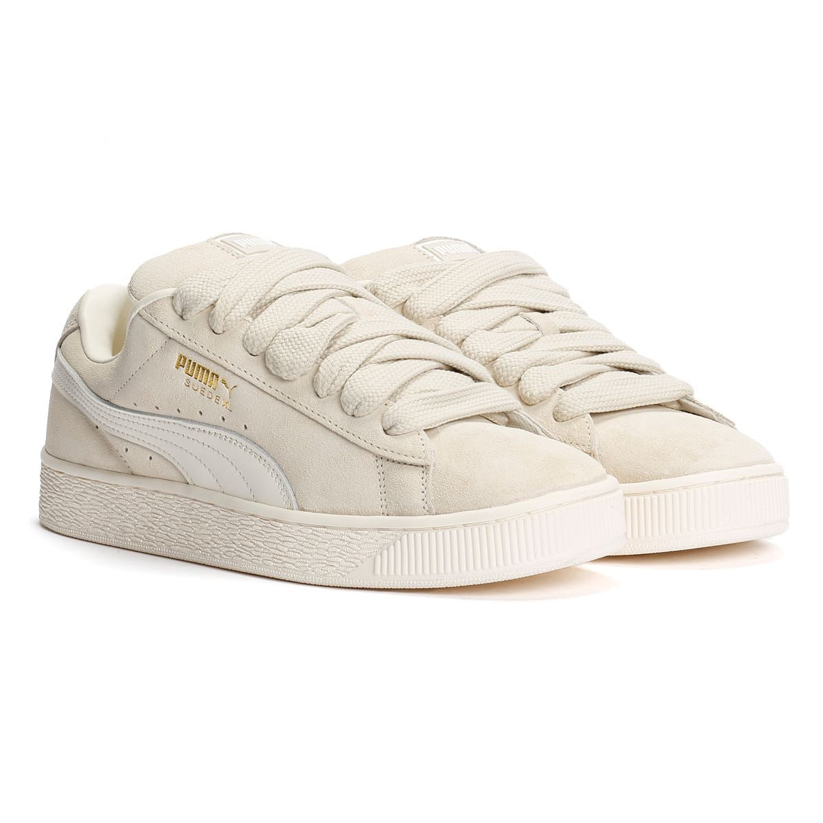 Puma Suede XL Baskets Grises Pour Hommes En Suede