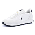 Ralph Lauren Trail 125 Baskets Blanches En Cuir Pour Hommes