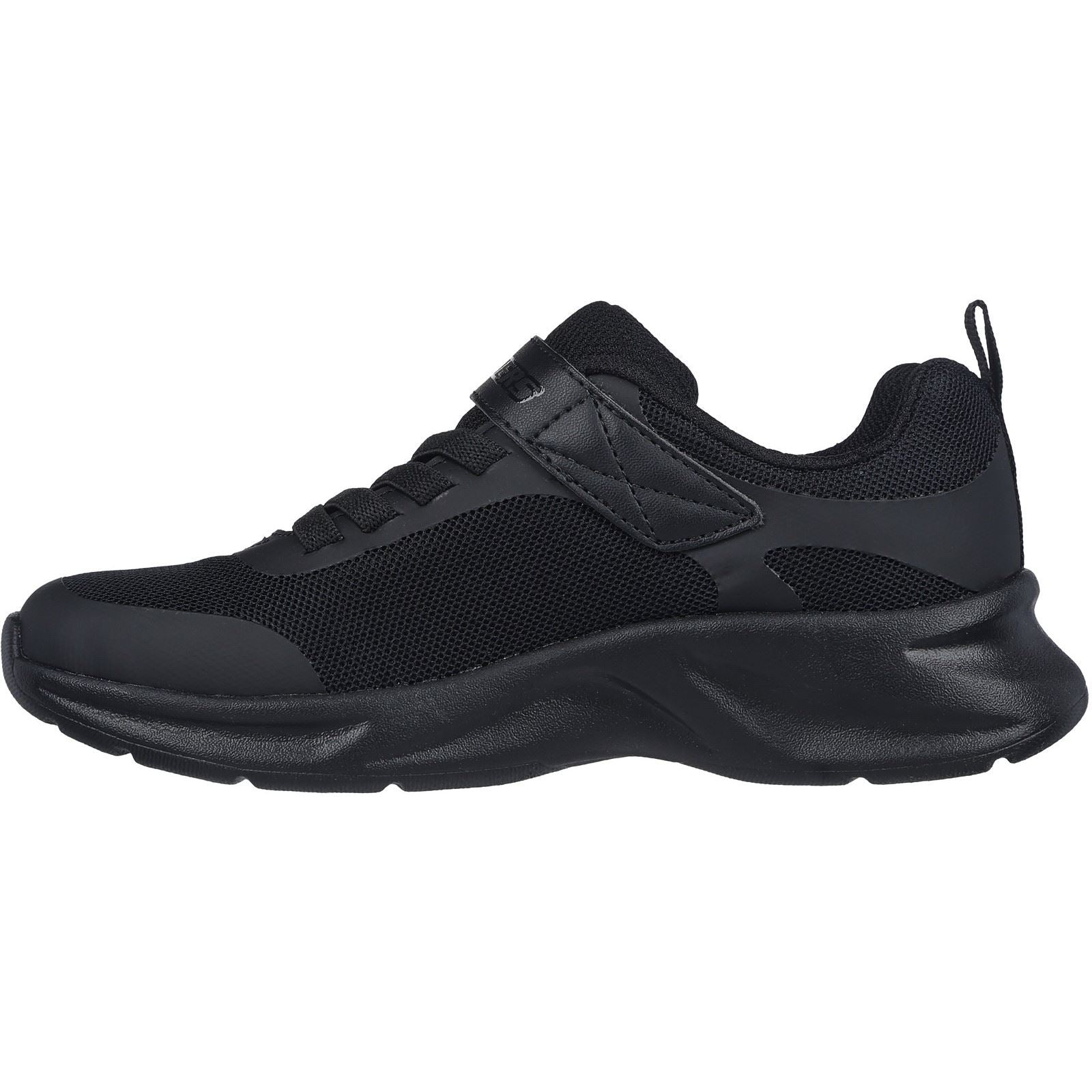 Skechers Dynamatic Chaussures De Sport Noires Pour Filles