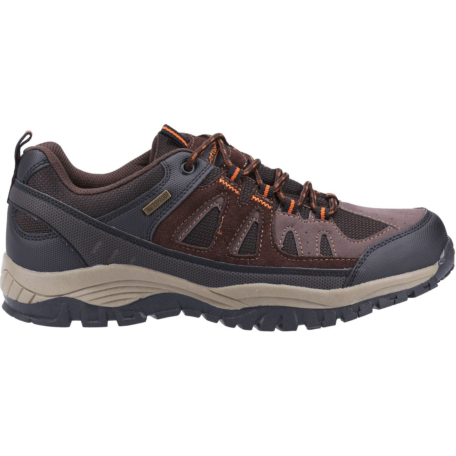 Cotswold Maisemore Low Bottes De Randonnée Marron Pour Homme En Daim
