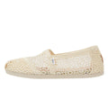 TOMS Apargata Crochet Natural Espadrilles Femmes Beige Sandal