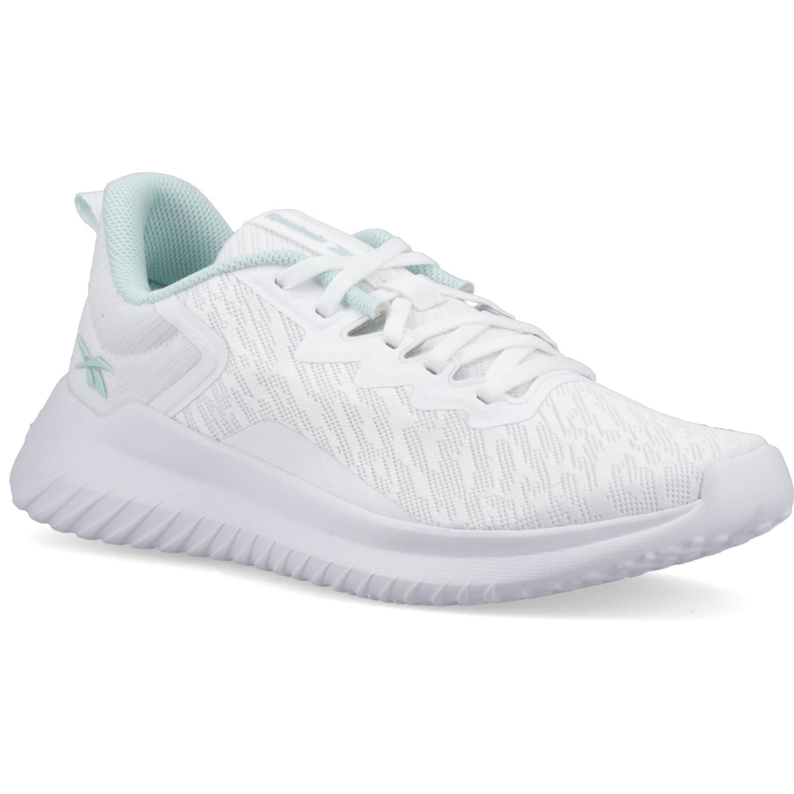 Reebok Fluxlite II Baskets Femme Textile Blanc/Glitch Aqua