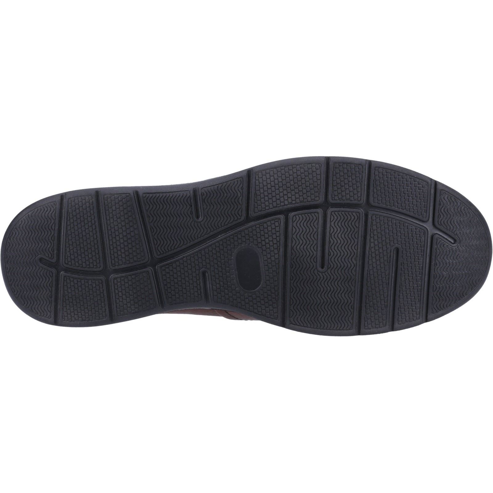 Hush Puppies Matthew Mocassins Noirs En Cuir Pour Hommes
