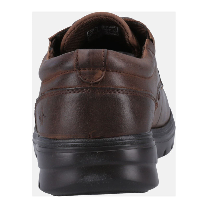 Hush Puppies TRITON LACE UP Chaussures En Cuir Marron À Lacets Pour Homme