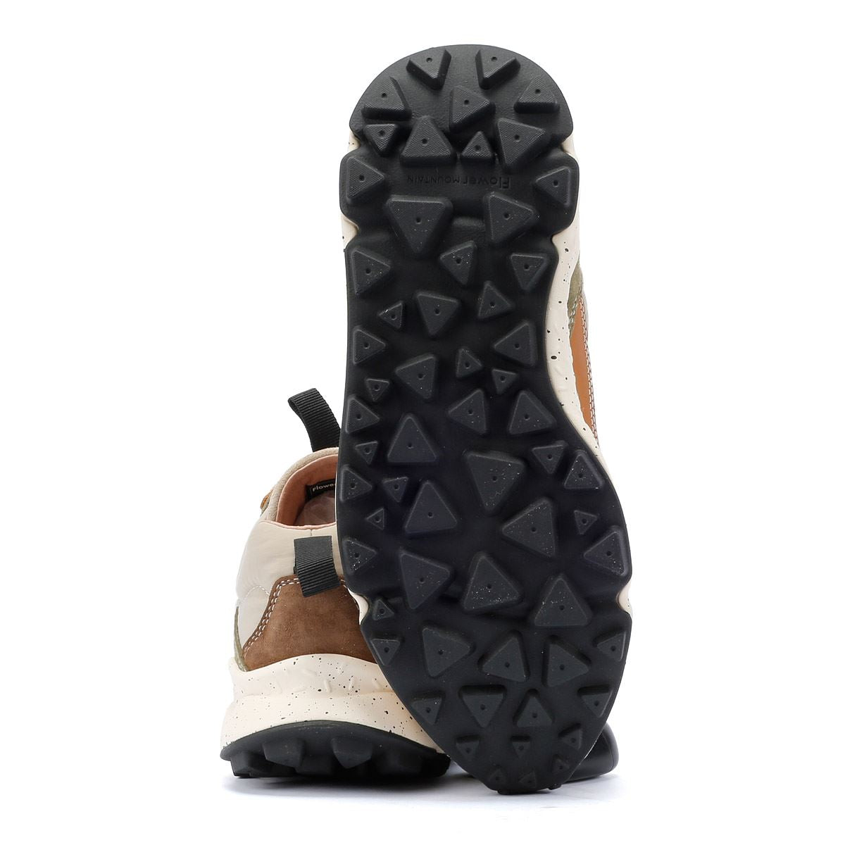 Flower Mountain Lenzan Baskets En Daim Beige Pour Hommes