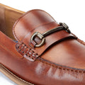 Base London Madison Mocassins Marron En Cuir Pour Hommes