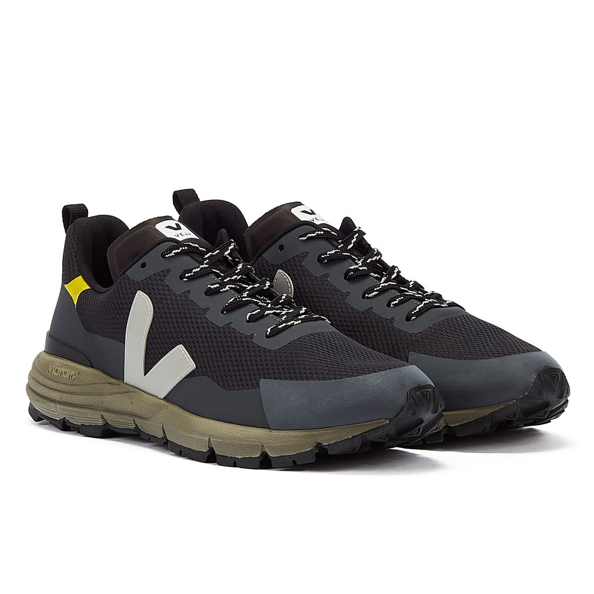 Veja Baskets Noires Pour Hommes Dekkan Oxford Gris