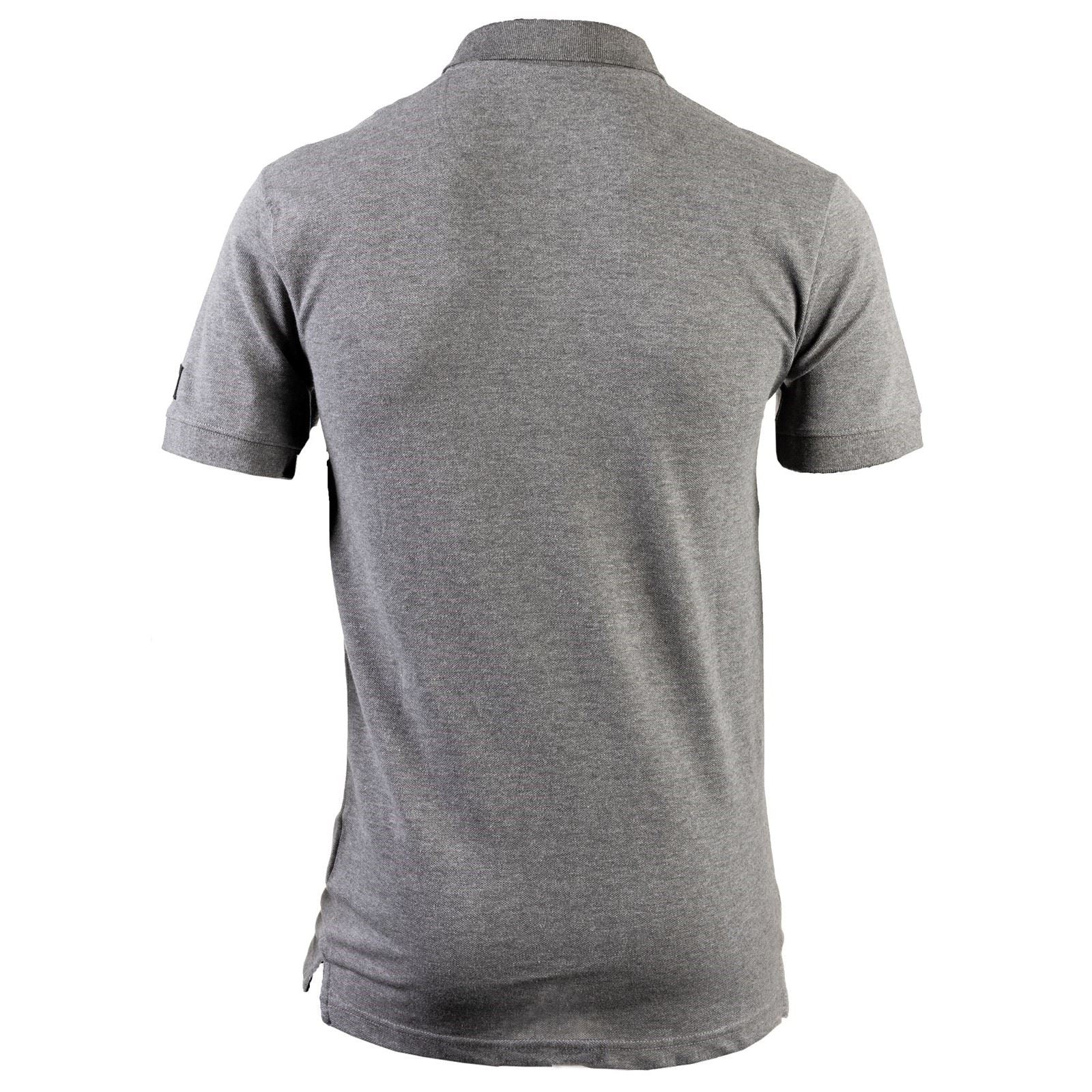 Caterpillar Essentials Polo En Coton Pour Hommes Gris