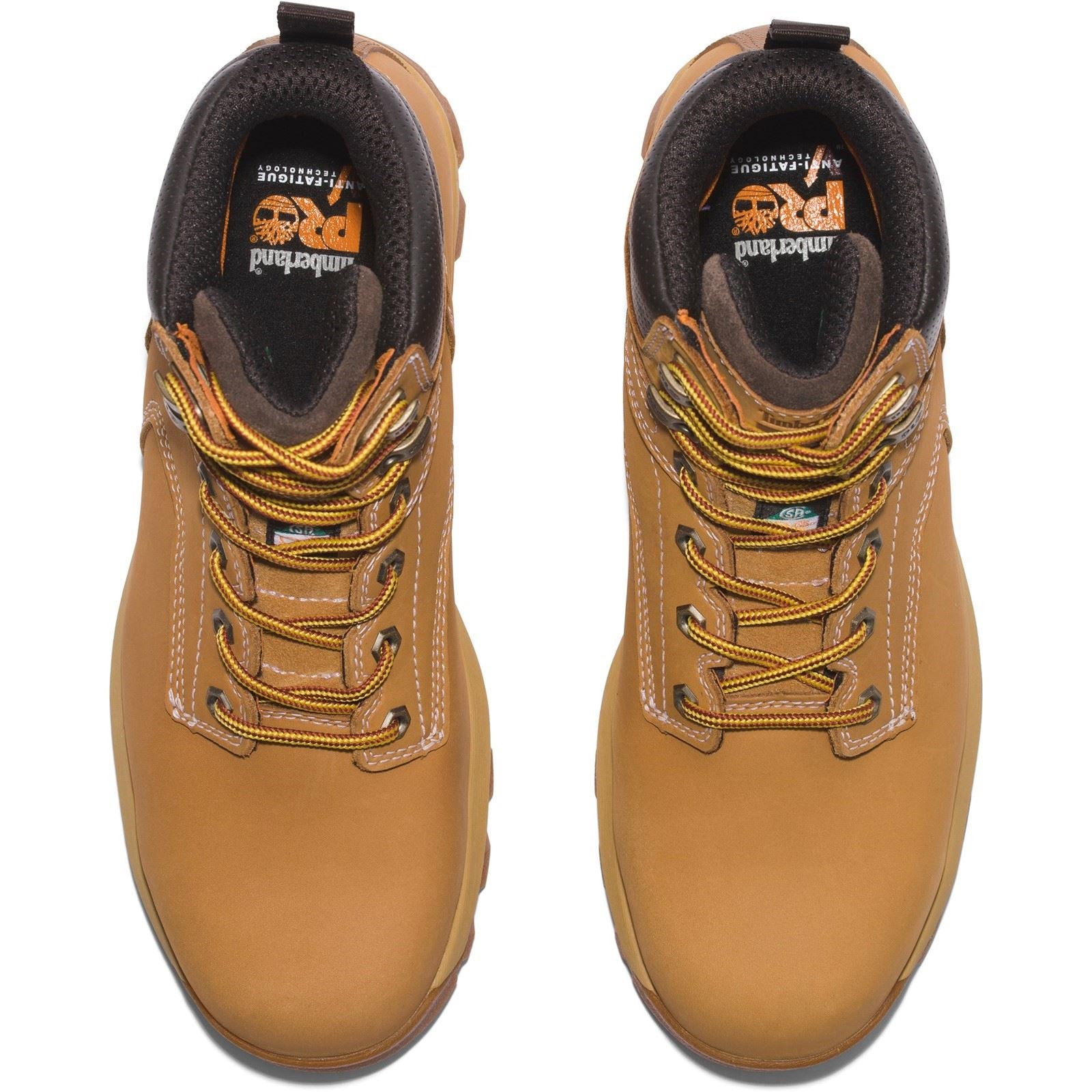 Timberland Pro Bottes De Sécurité Titan En Cuir Pour Femmes, 6" En Blé