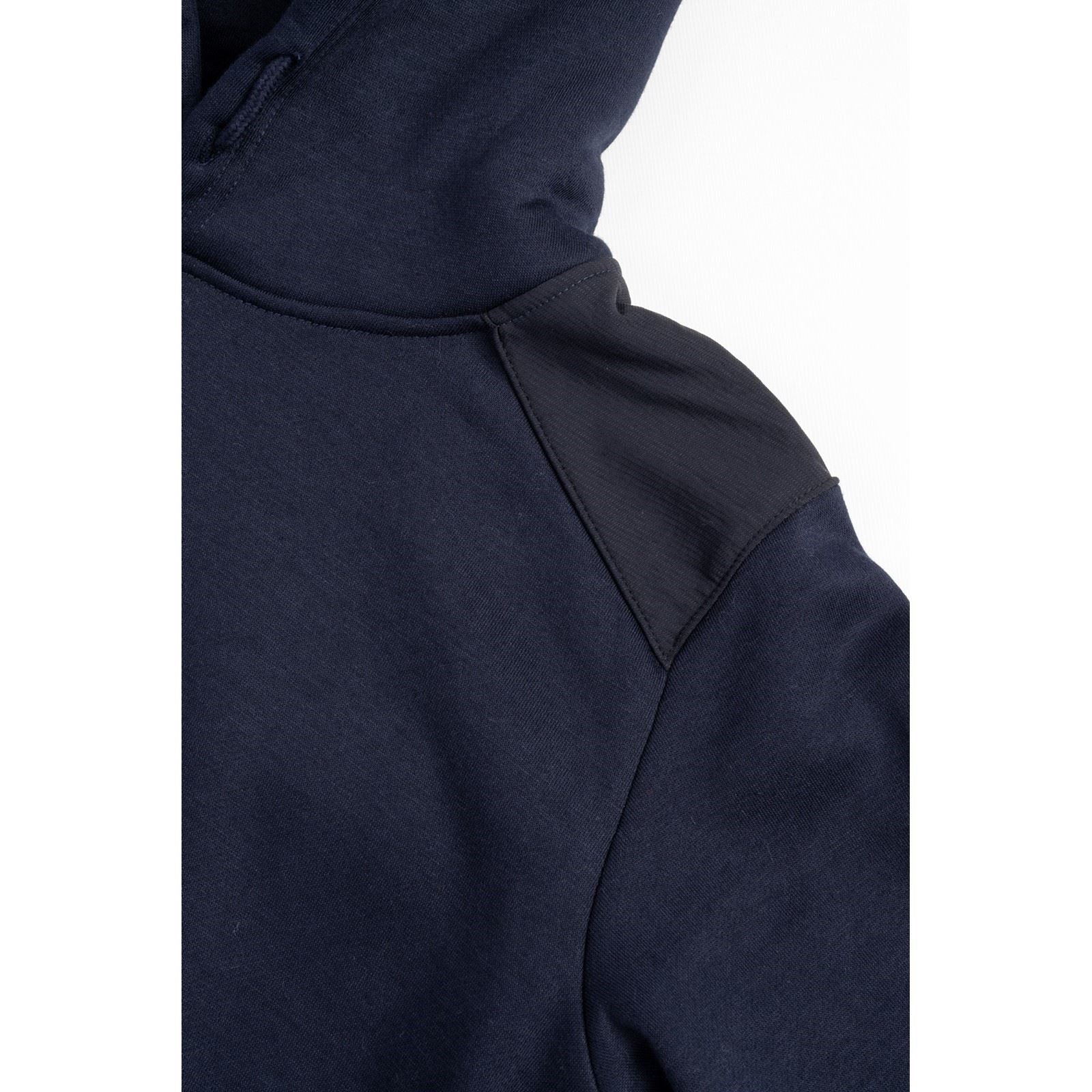 Caterpillar Essentials Sweat À Capuche Bleu En Polyester Pour Homme