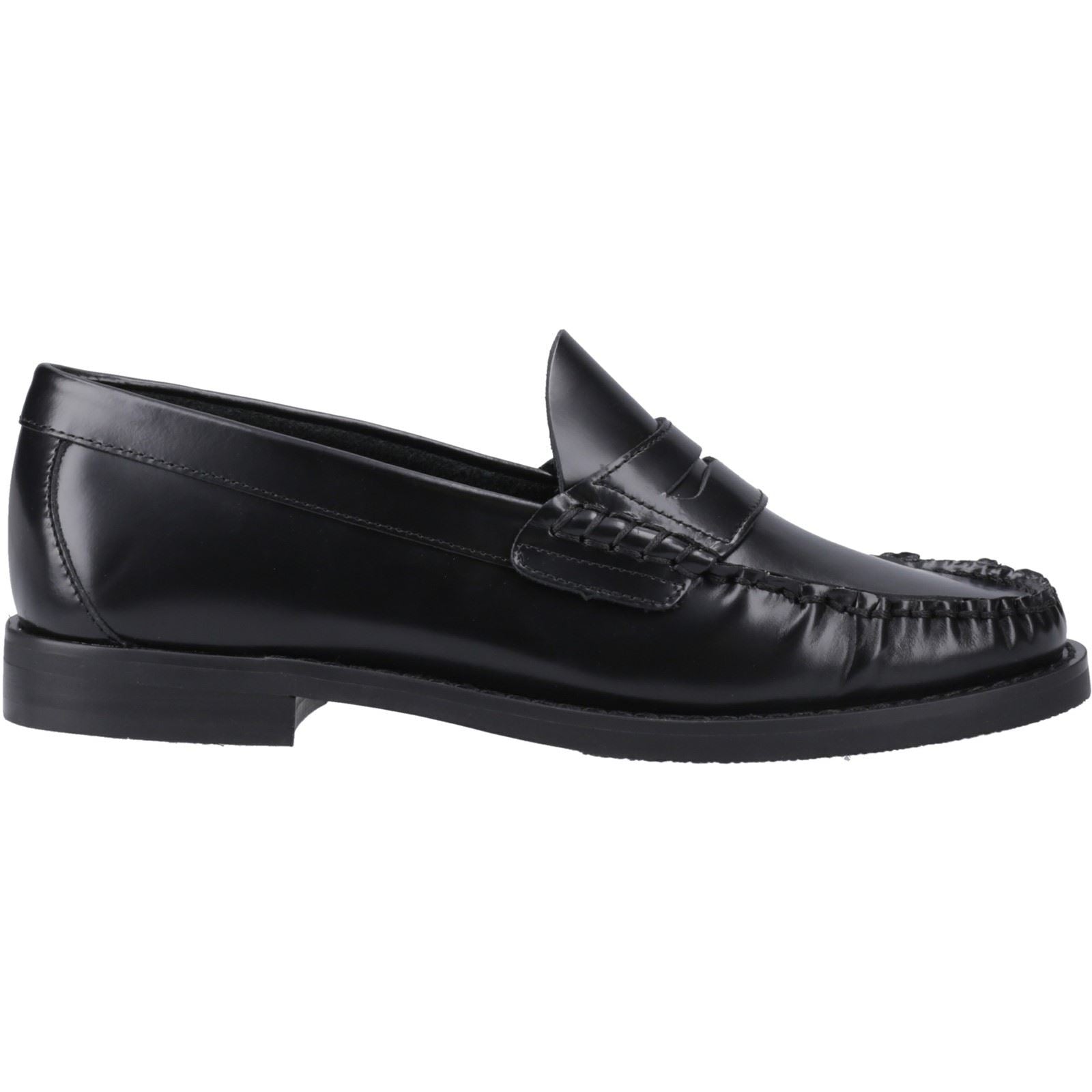 Dune Ginni Chaussures Noires En Cuir Pour Femme