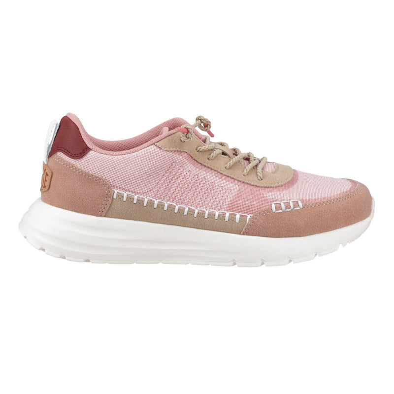 HEYDUDE Sirocco Alta Boho Sneakers Pour Femmes En Mélange De Polyester Rose