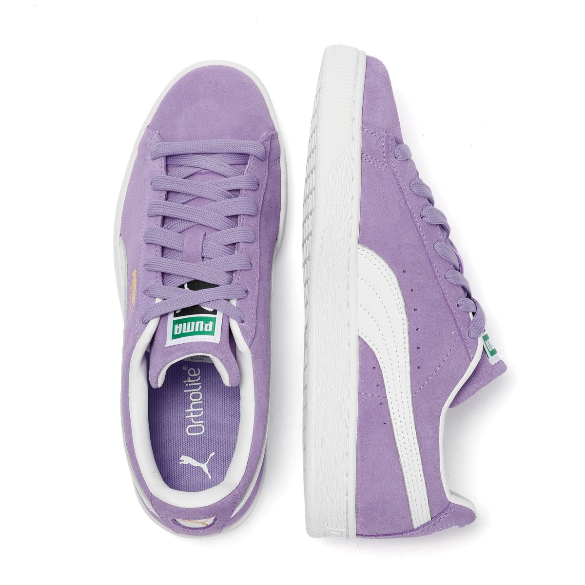 Puma Suede Classic Baskets Violettes Pour Femmes Suede
