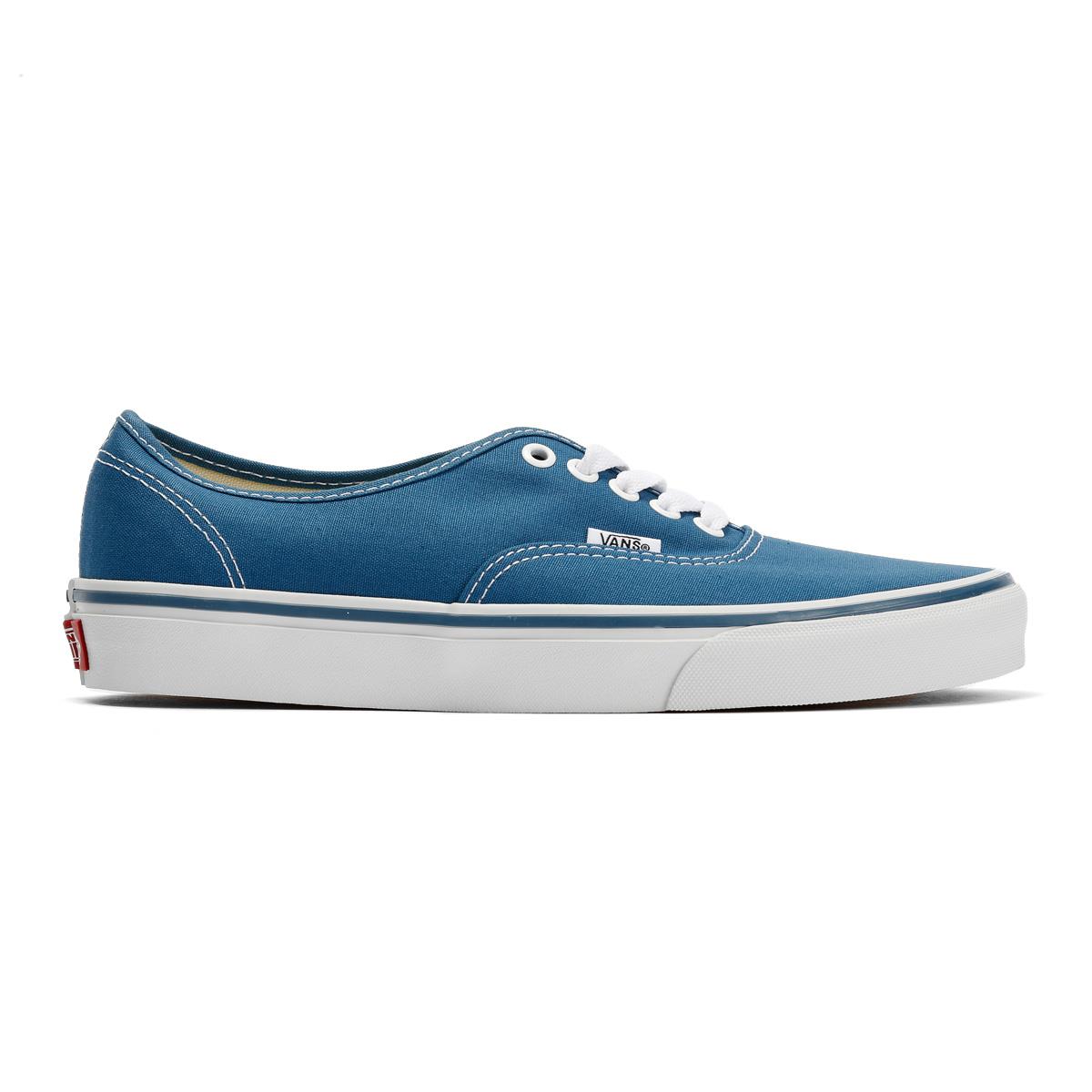 Vans Authentic Baskets Bleues En Toile