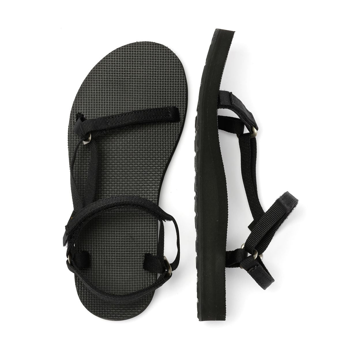 Teva Original Universal Slim Sandales Noires Pour Femmes