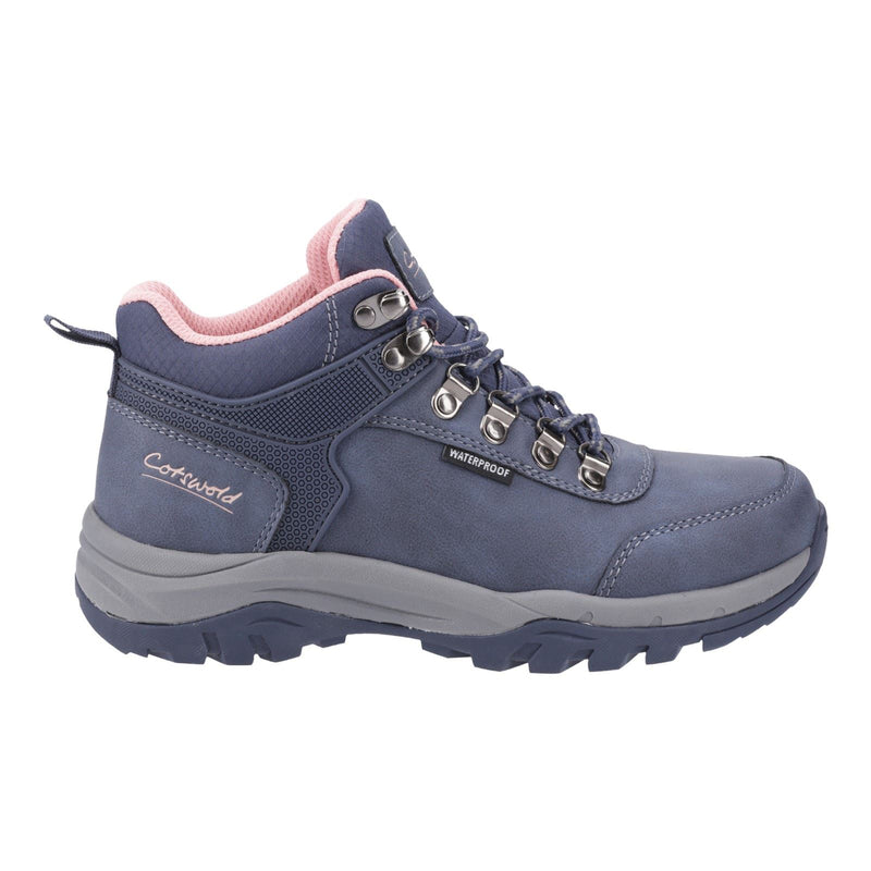 Cotswold Overbury Bottes De Randonnée Pour Femmes En Polyuréthane, Bleu Marine