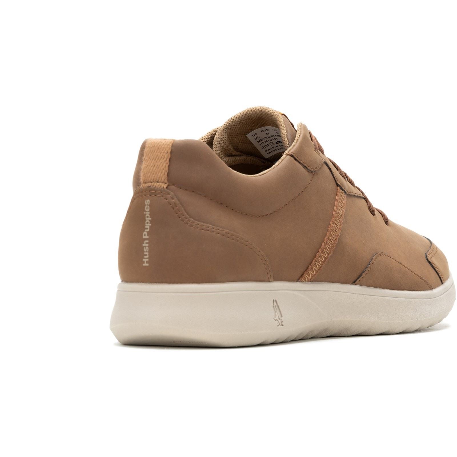 Hush Puppies The Good Baskets Homme En Cuir Cognac