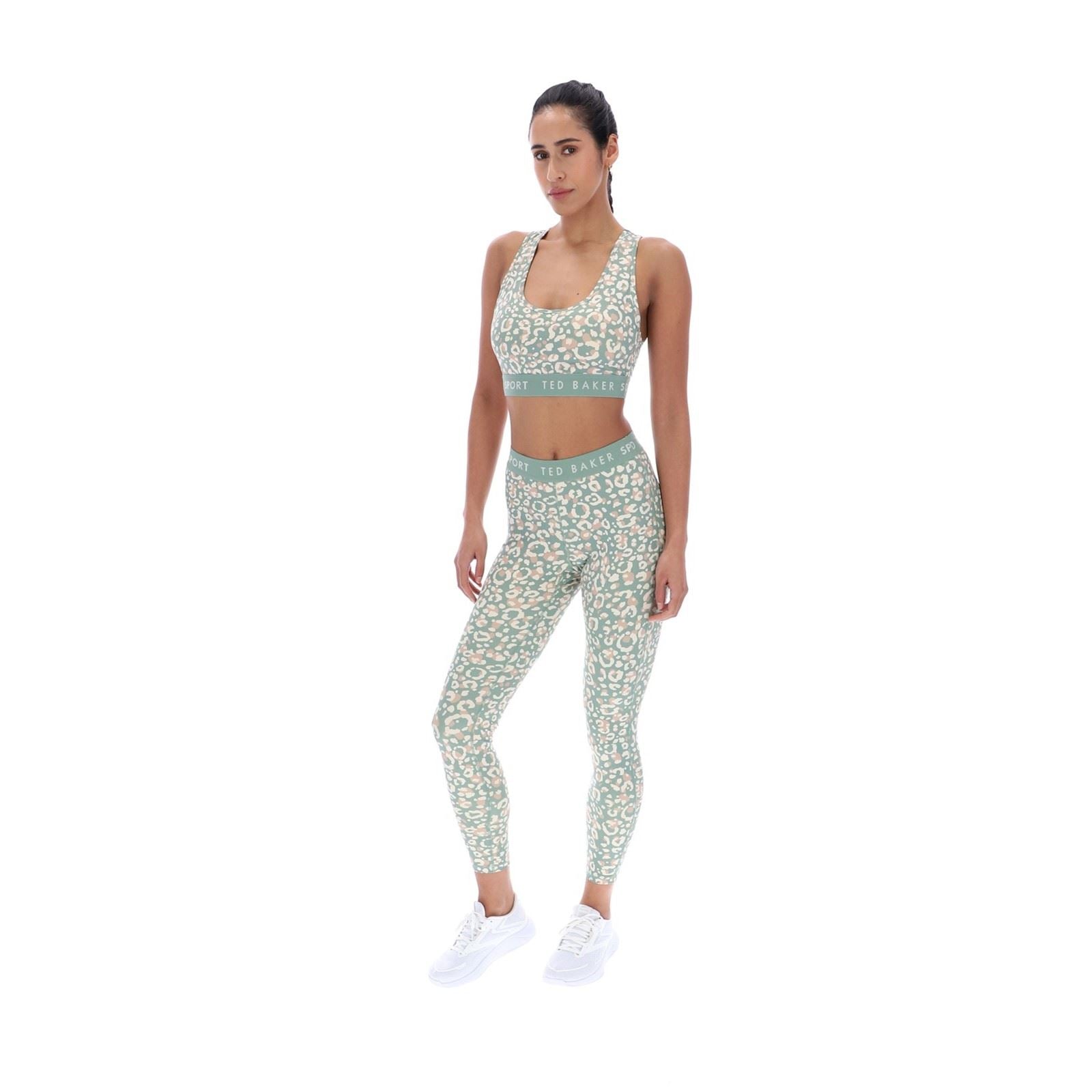Ted Baker PANSY TBWSB2635 Soutien Gorge De Sport Vert En Polyester Pour Femmes