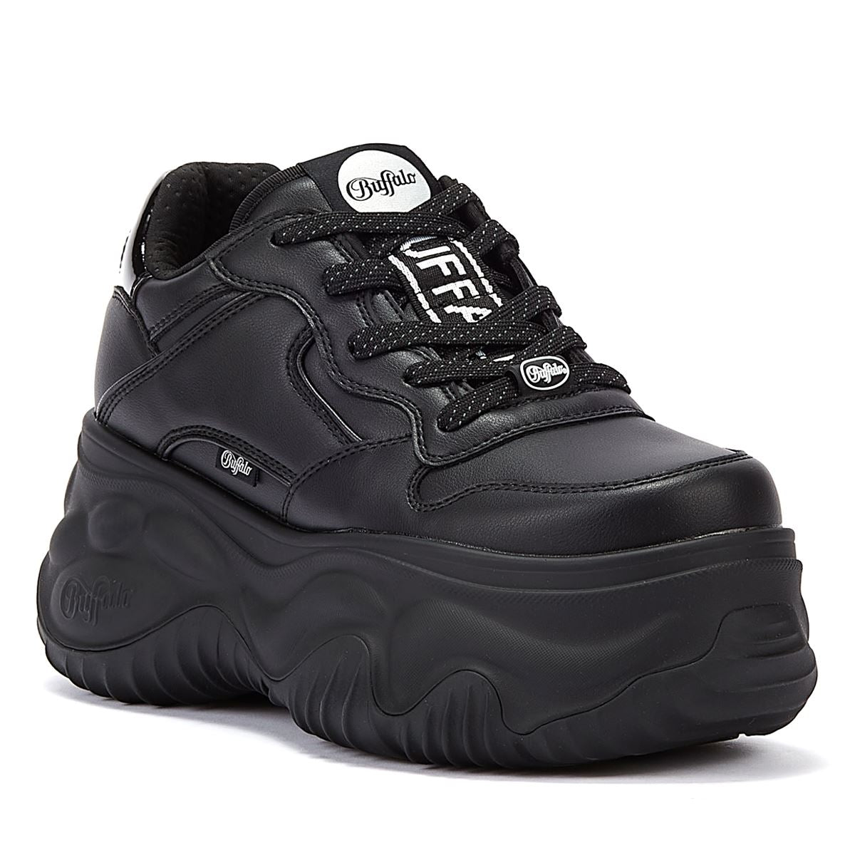 Buffalo Baskets Noires Pour Femmes Blader One