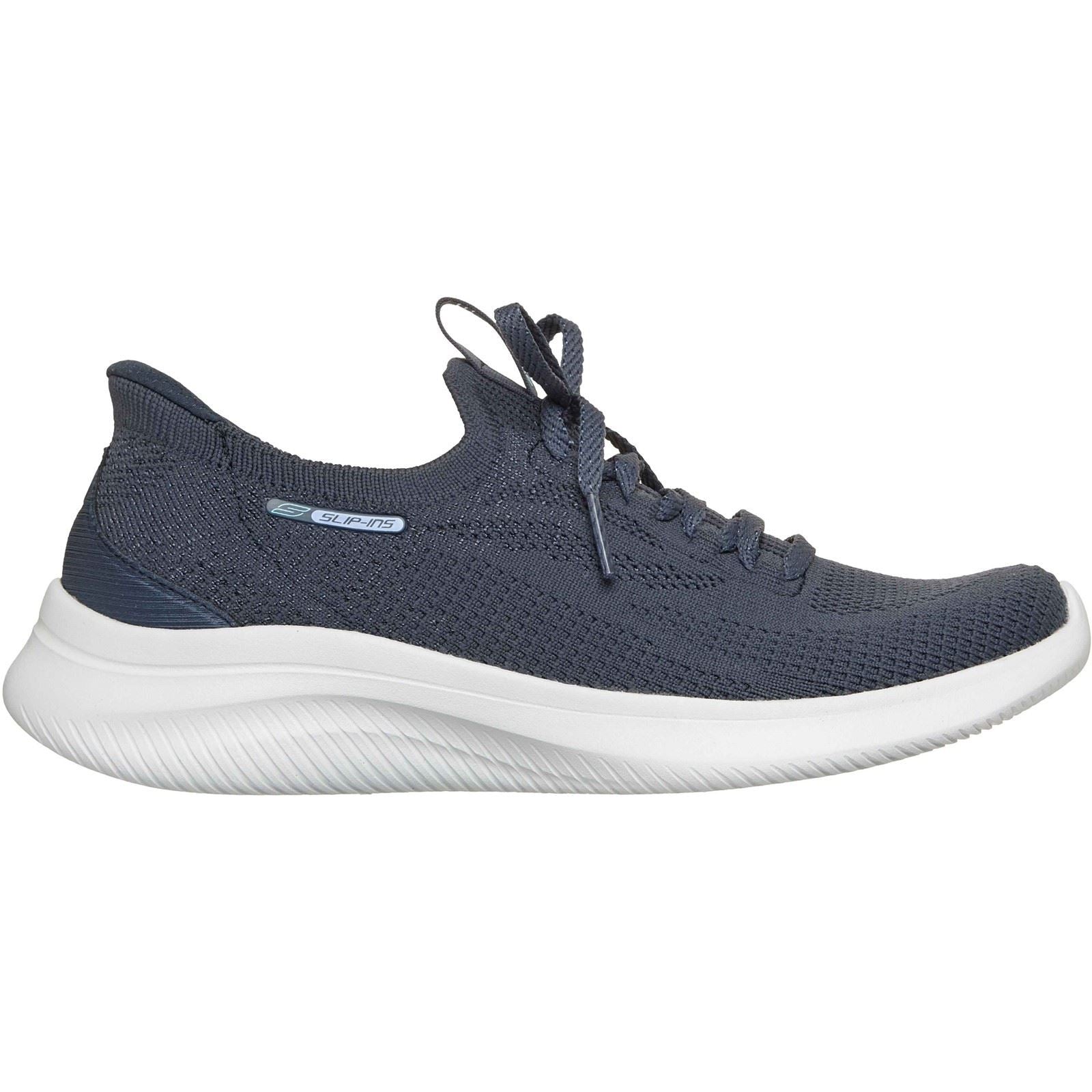 Skechers Ultra Flex 4.0 Baskets Femmes En Textile Navy