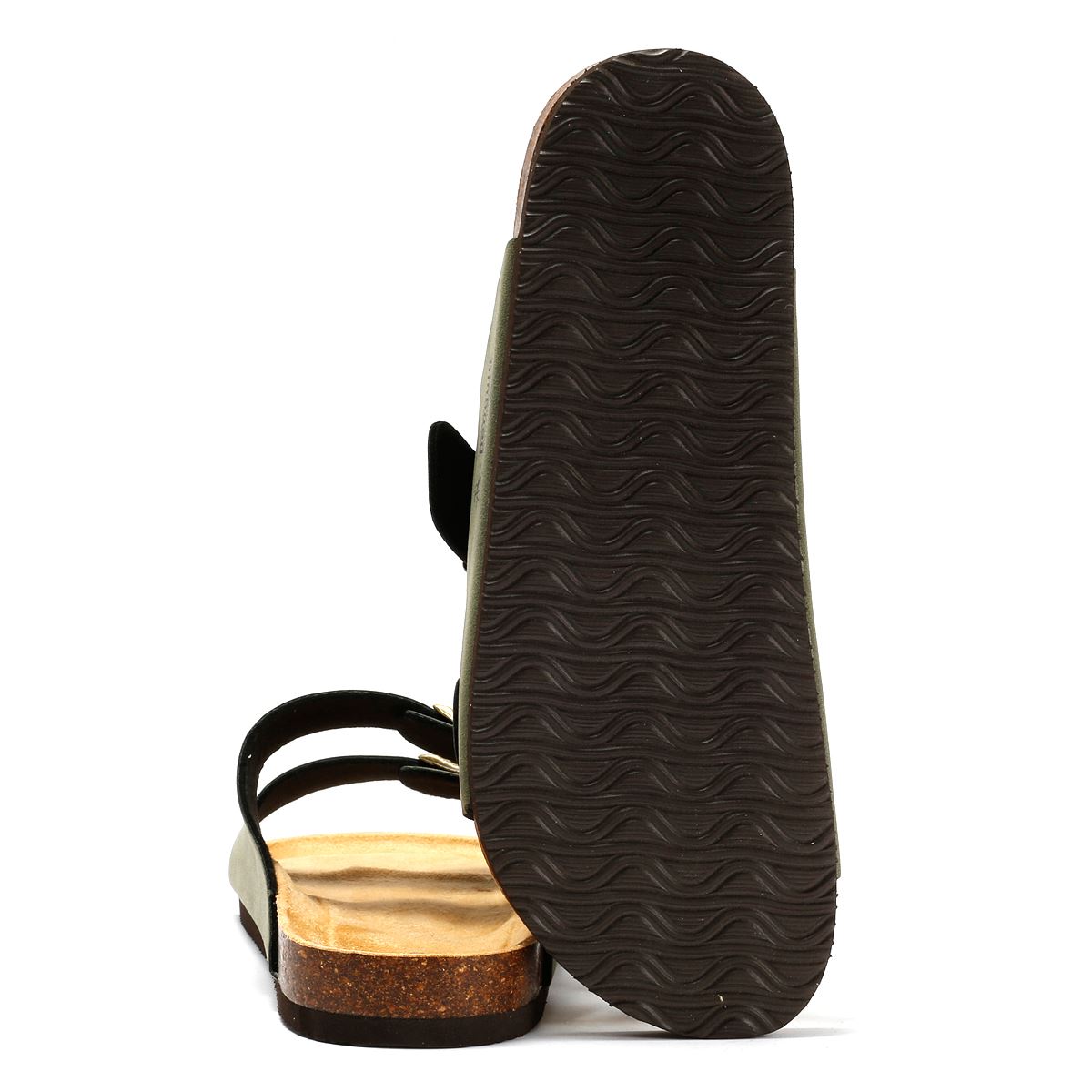 Penguin Port 2 Sandales Vertes Pour Hommes