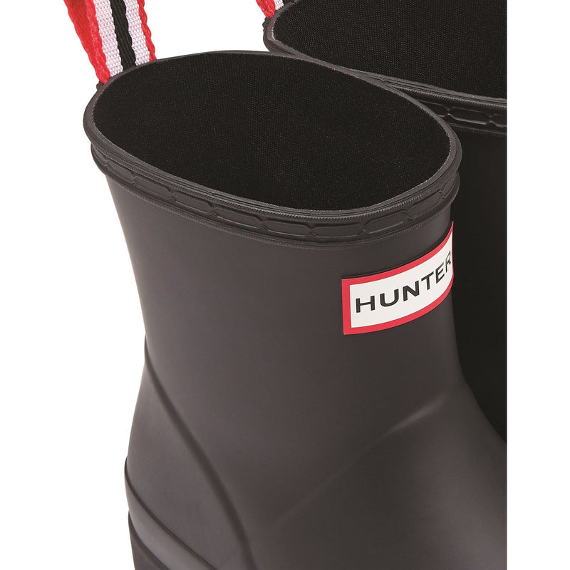 Hunter Original Play Short Bottes En Caoutchouc Pour Femmes, Noires