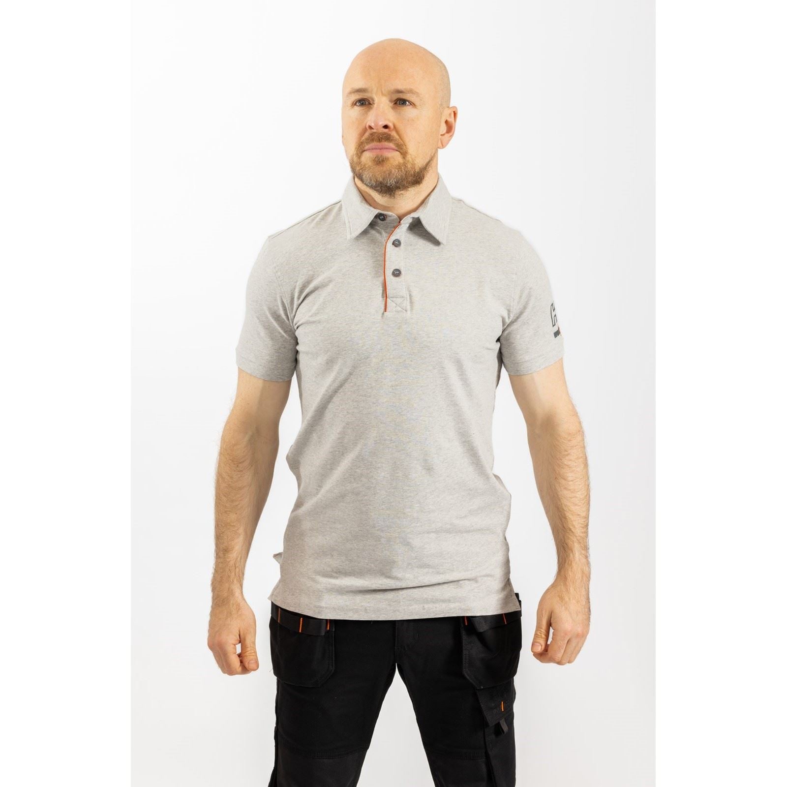 Helly Hansen Workwear Kensington Polo En Coton Pour Hommes Gris