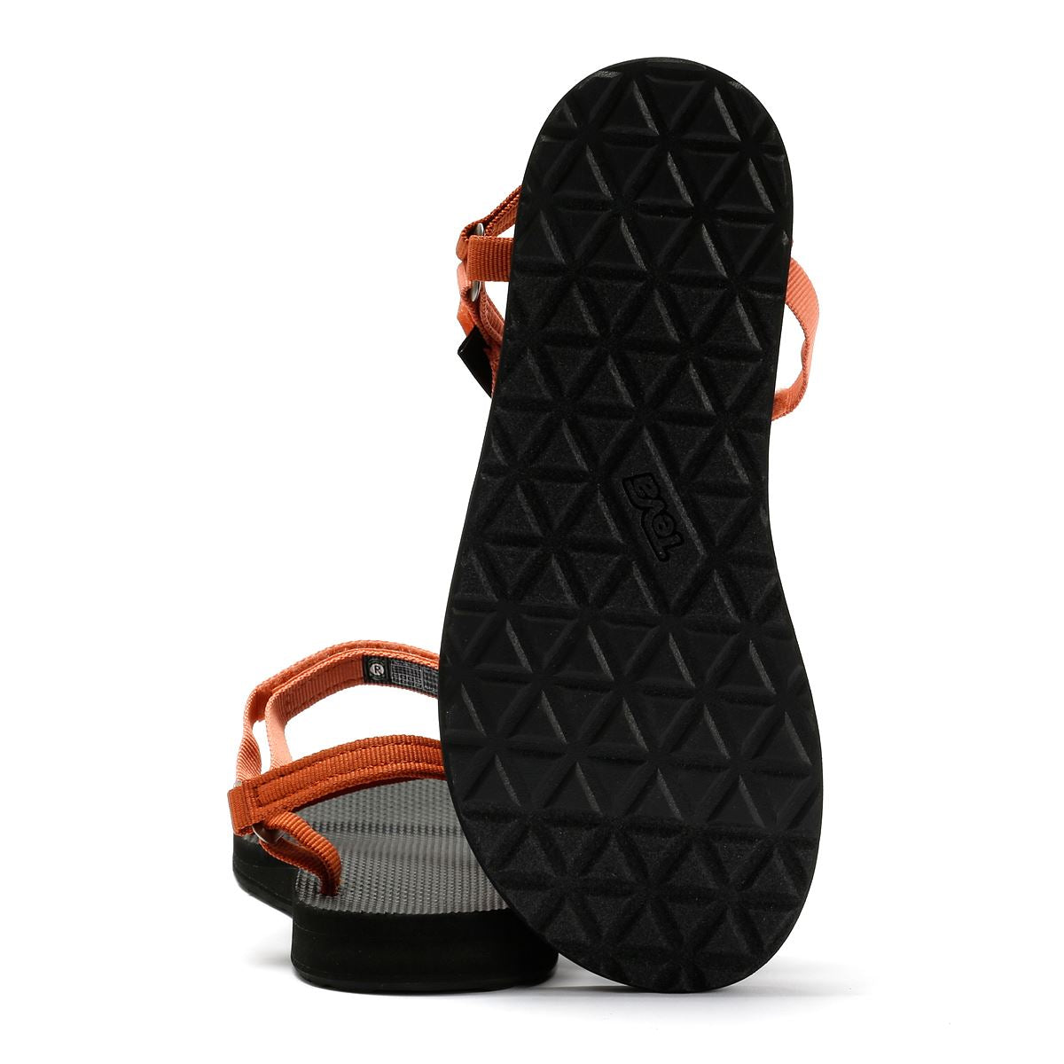 Teva Original Universal Slim Sandales Rouges Pour Femmes