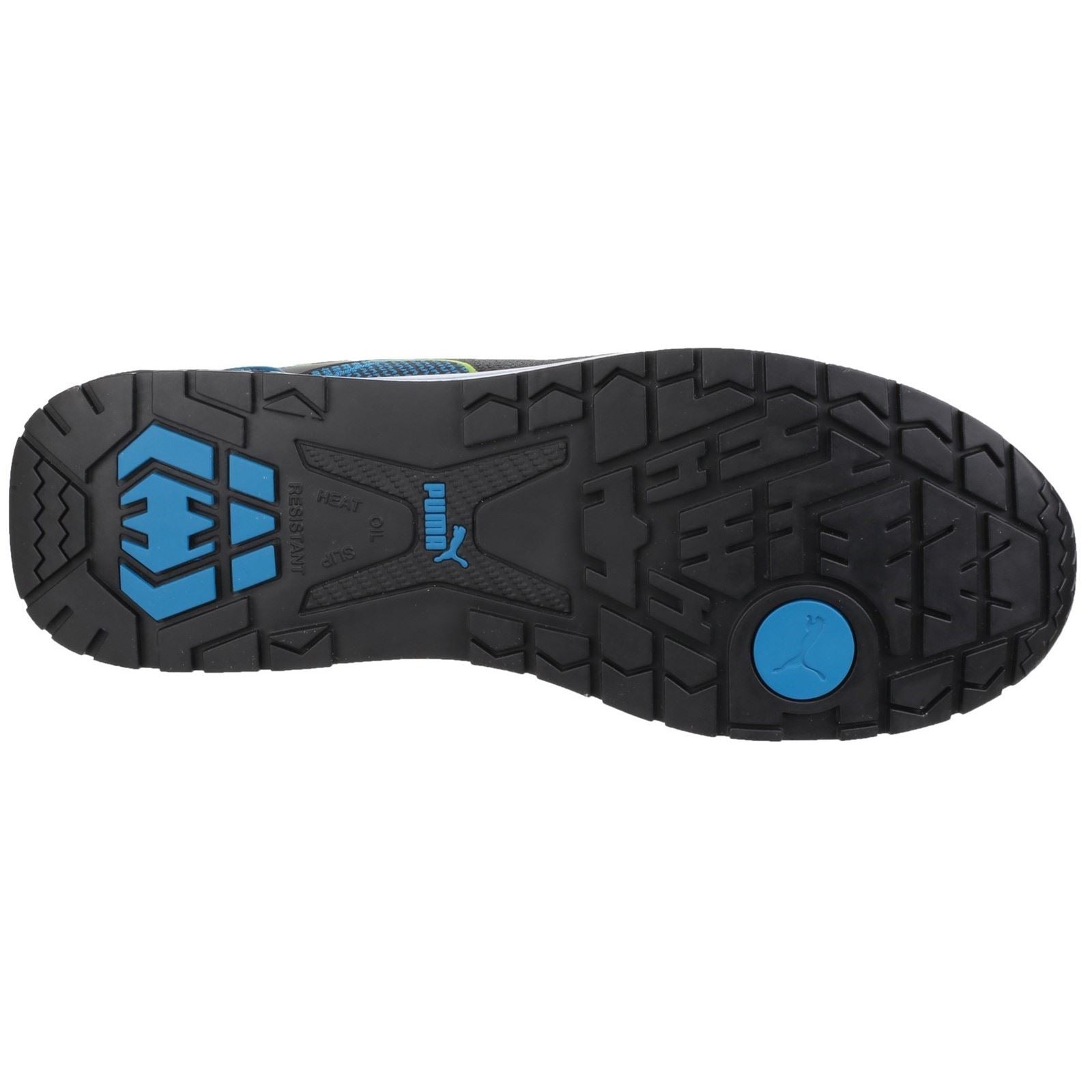 Puma Safety  Baskets De Sécurité En Textile Bleu Blaze Knit Low