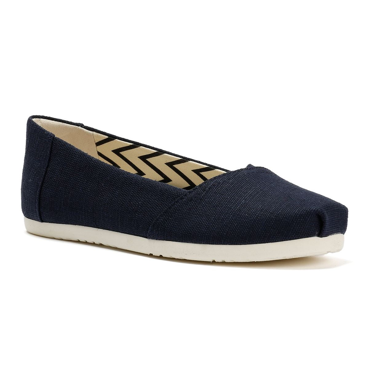 TOMS Alpargata Ballet Espadrilles Bleues En Toile Pour Femmes