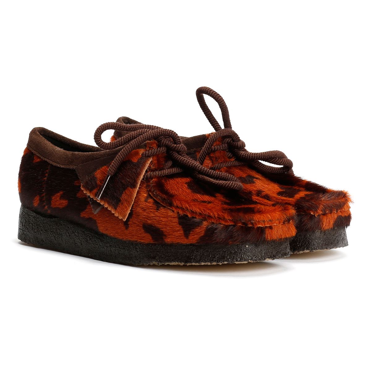 Clarks Originals Wallabee Chaussures Marron Pour Femmes