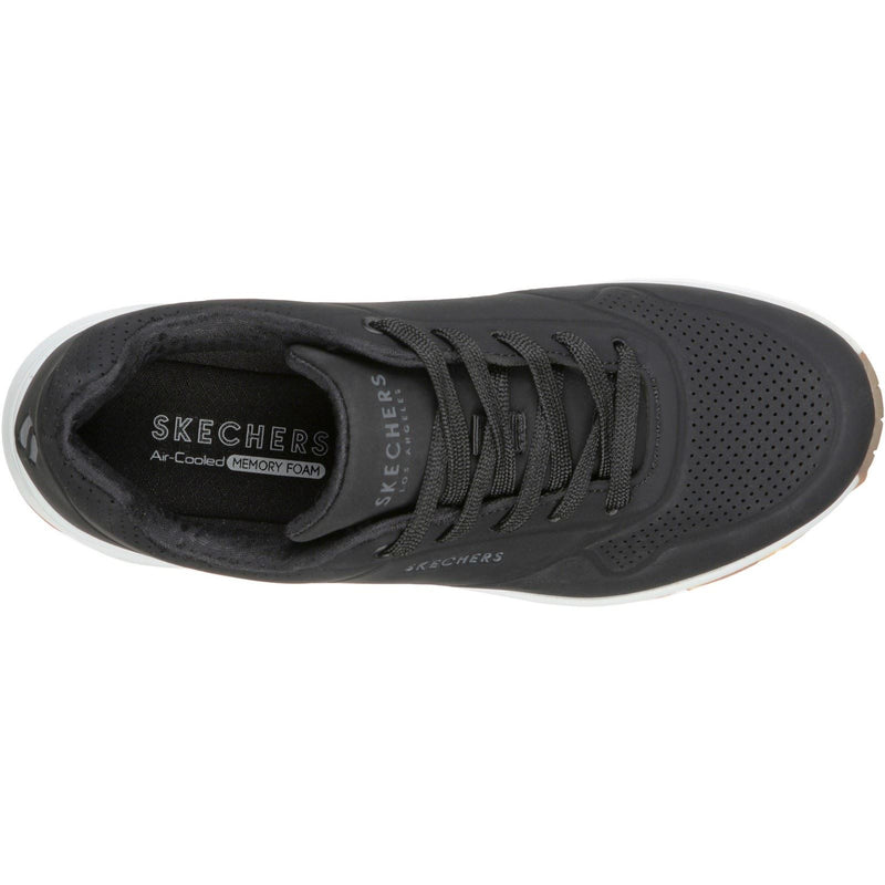 Skechers Uno Stand On Air Sneakers Noires Pour Femmes En Synthétique