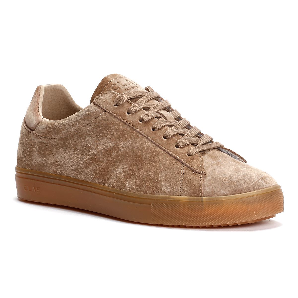 Clae Bradley Chaussures De Sport Marron Pour Homme En Suède