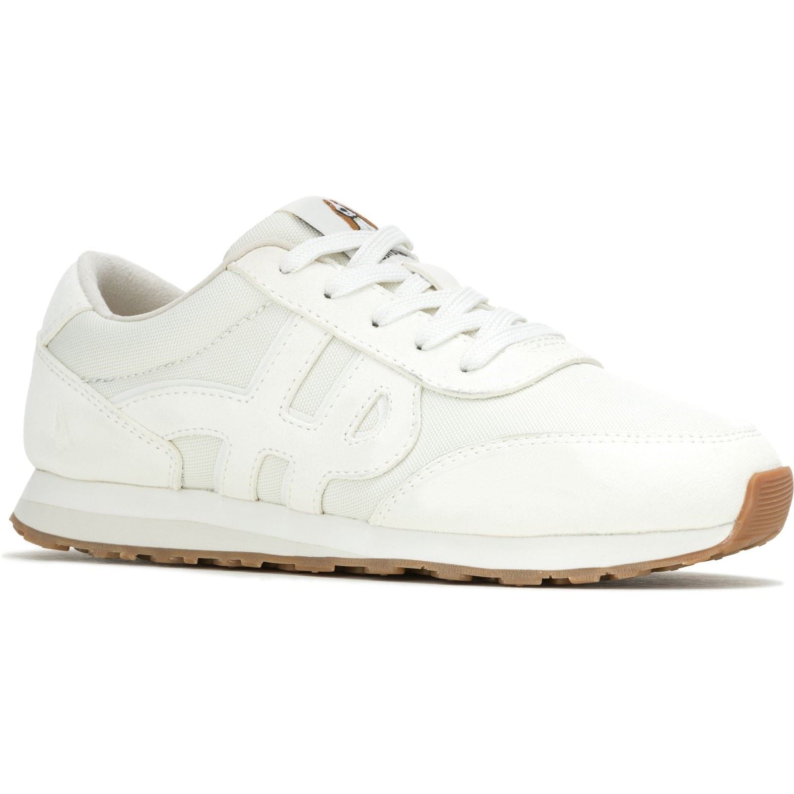 Hush Puppies Seventy8 Chaussures De Sport En Cuir Pour Femmes De Couleur Crème