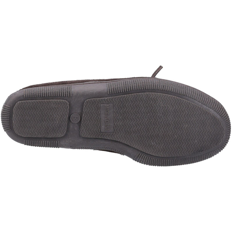 Hush Puppies Ace Pantoufles Homme En Daim Couleur Chocolat