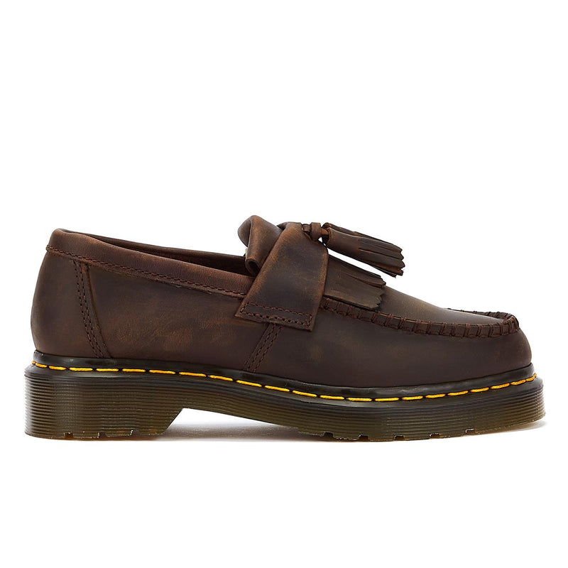 Dr. Martens Adrian Crazy Horse Mocassins marron