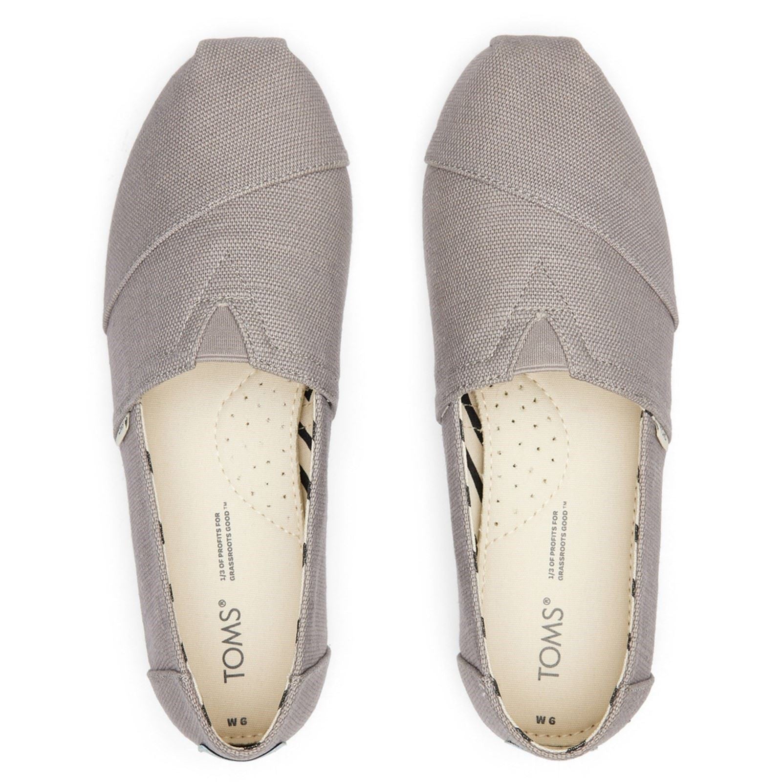 TOMS Alpargata Espadrilles En Jute Pour Femmes "Morning Dove"