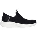 Skechers Ultra Flex 3.0 Easy Win Sneakers Noires Pour Femmes En Textile