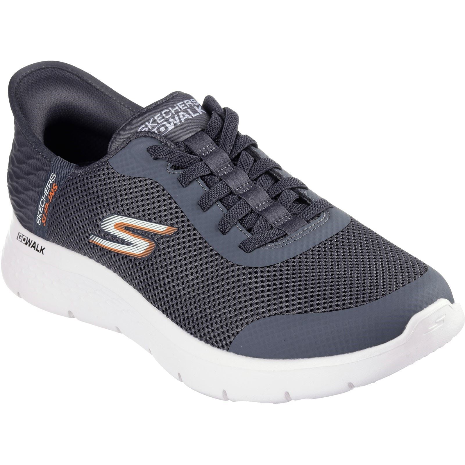 Skechers GO WALK Flex Hands Up Sneakers Grises Pour Hommes