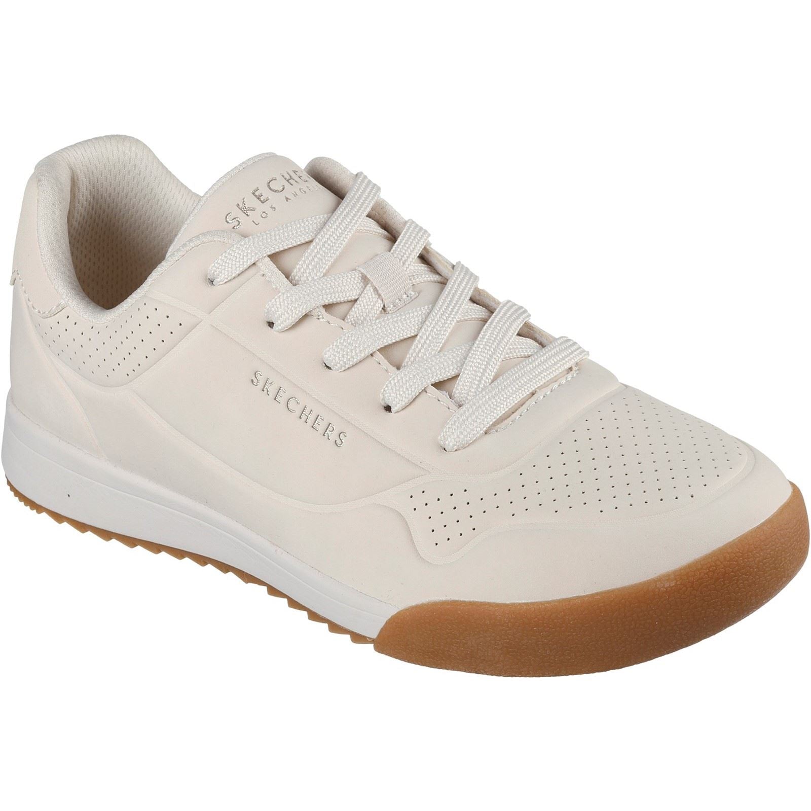 Skechers Zinger 2.0 The Arwen Baskets Pour Femmes En Synthétique Blanc Cassé