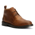 Tower London Armour Chukka Lace Bottes En Cuir Pour Hommes Fauve