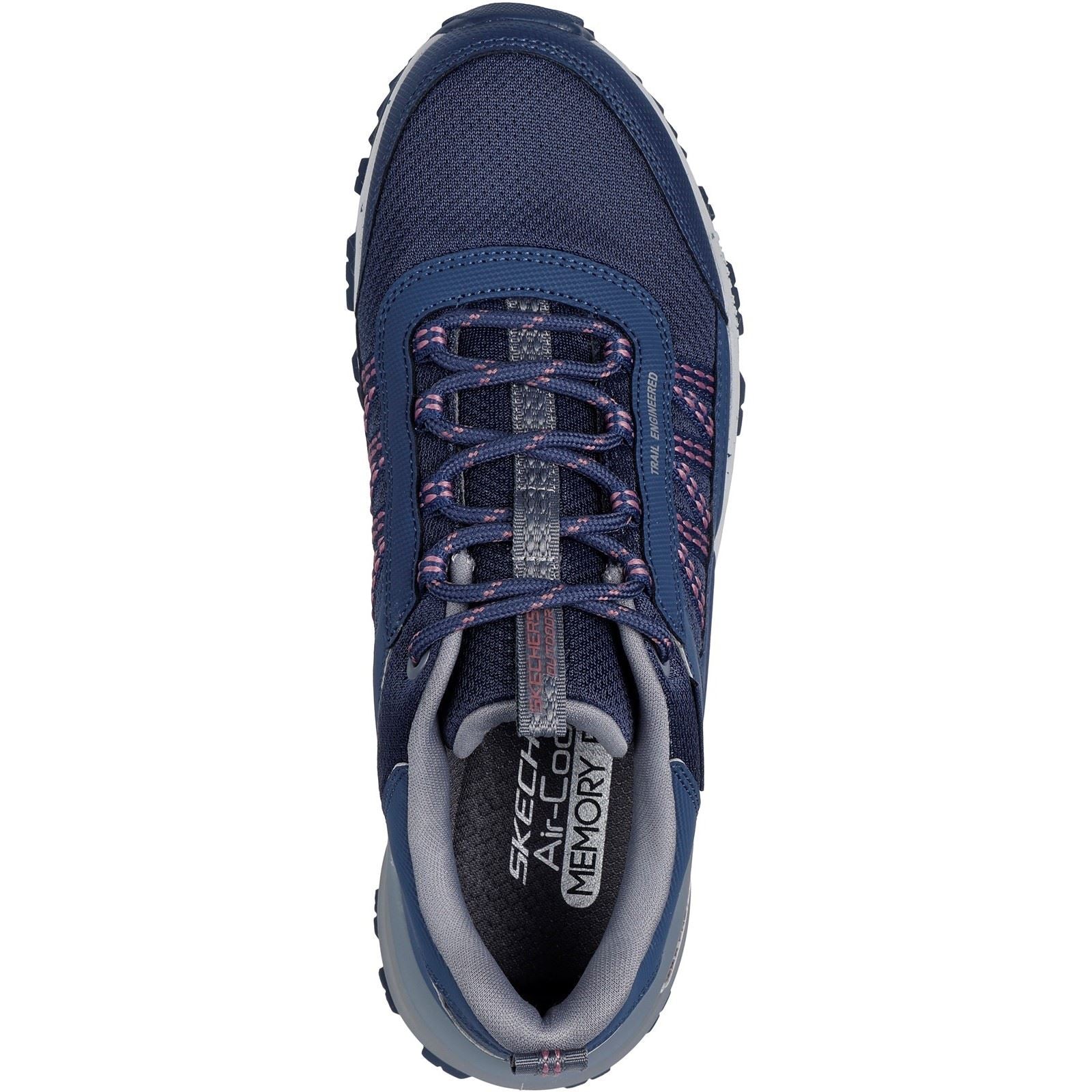 Skechers Max Protect Legacy Chaussures De Randonnée En Cuir Pour Femme, Navy