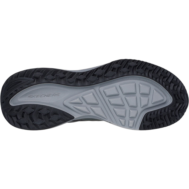 Skechers Bounder Rse Bottes De Randonnée En Cuir Pour Hommes, Charbon/Lime