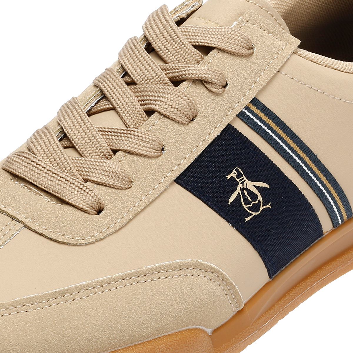 Penguin Gaz Baskets Beiges Pour Hommes