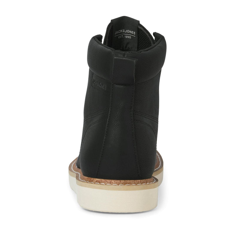 Jack & Jones Archway Moc Bottes De Chelsea Anthracite En Polyuréthane Pour Hommes