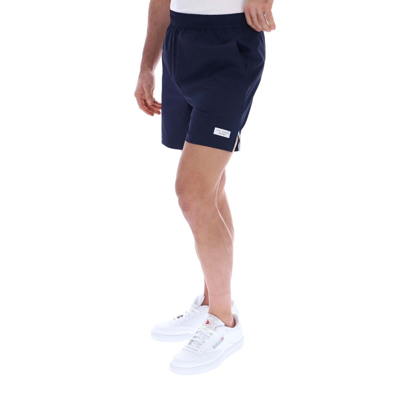 Ted Baker THEODORE TBMSS2620 Shorts De Sport Actifs Pour Hommes En Bleu