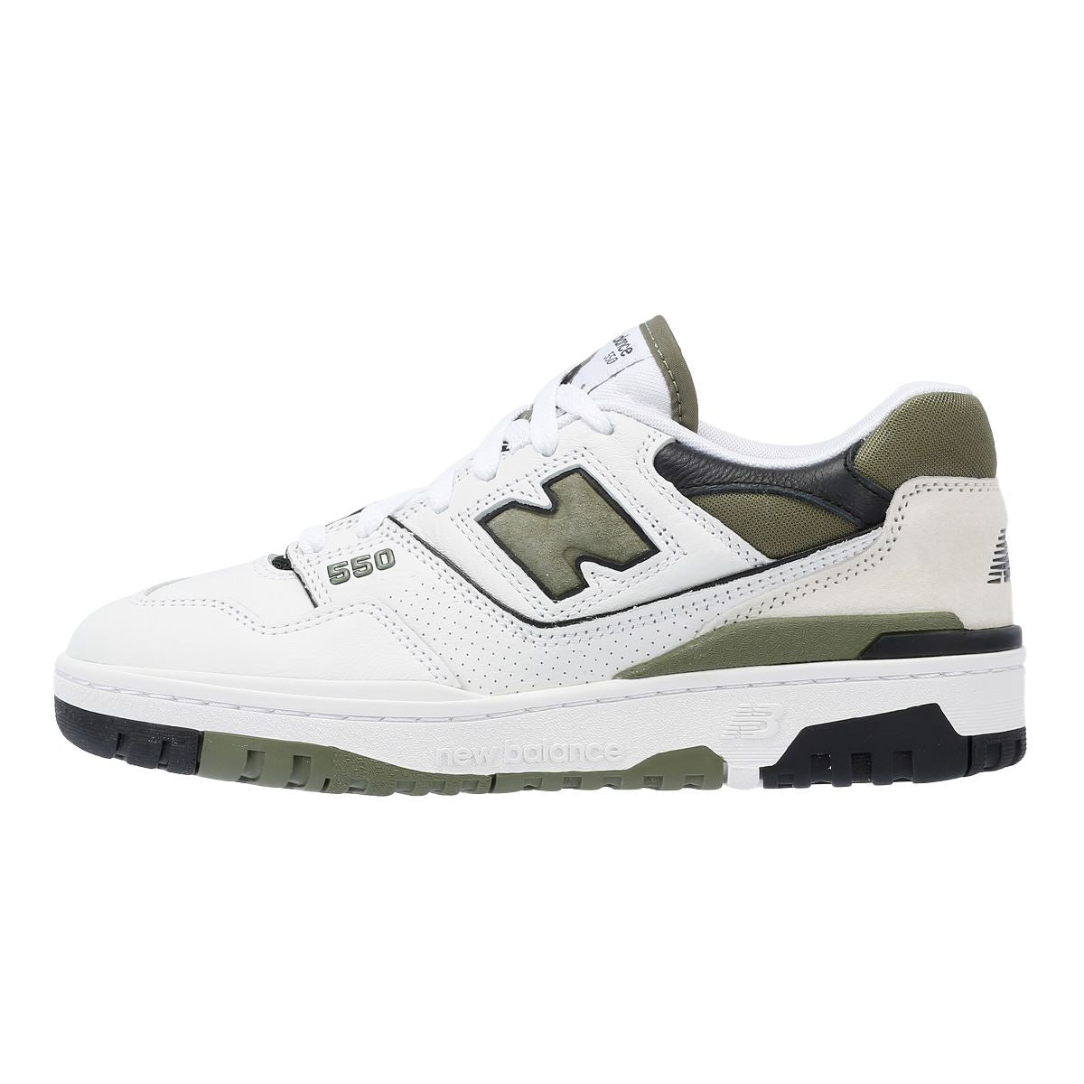 New Balance 550 Baskets Blanches/Khaki