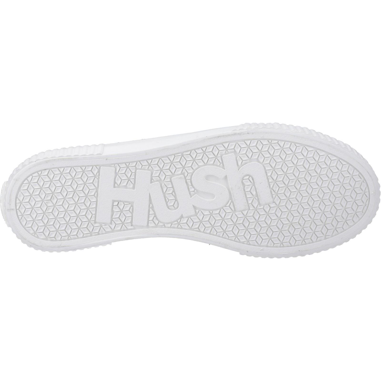 Hush Puppies Freya Canvas Chaussures De Sport Blanches Pour Femmes