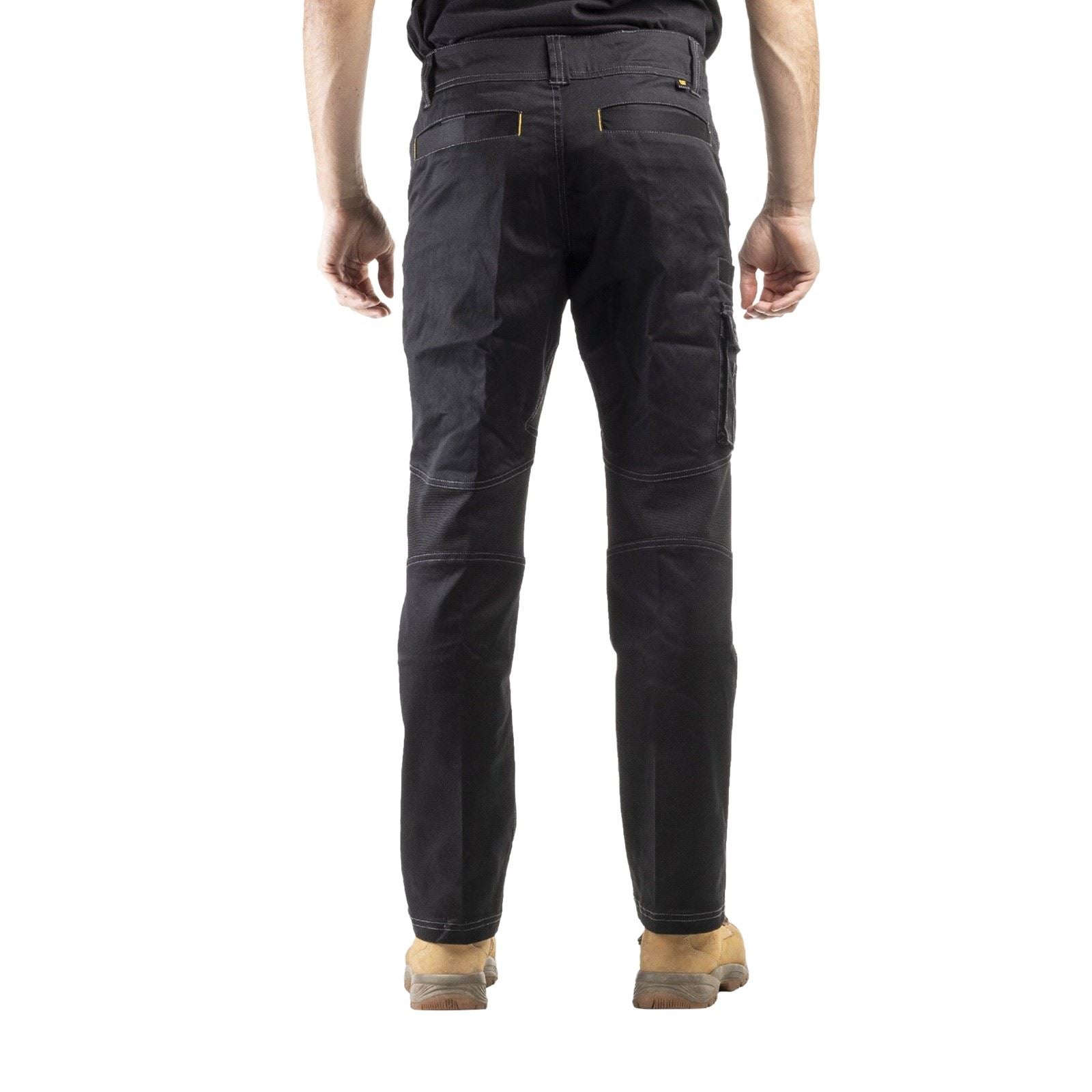 Caterpillar Operator FX Pantalons Noirs En Coton Pour Hommes - Extérieur