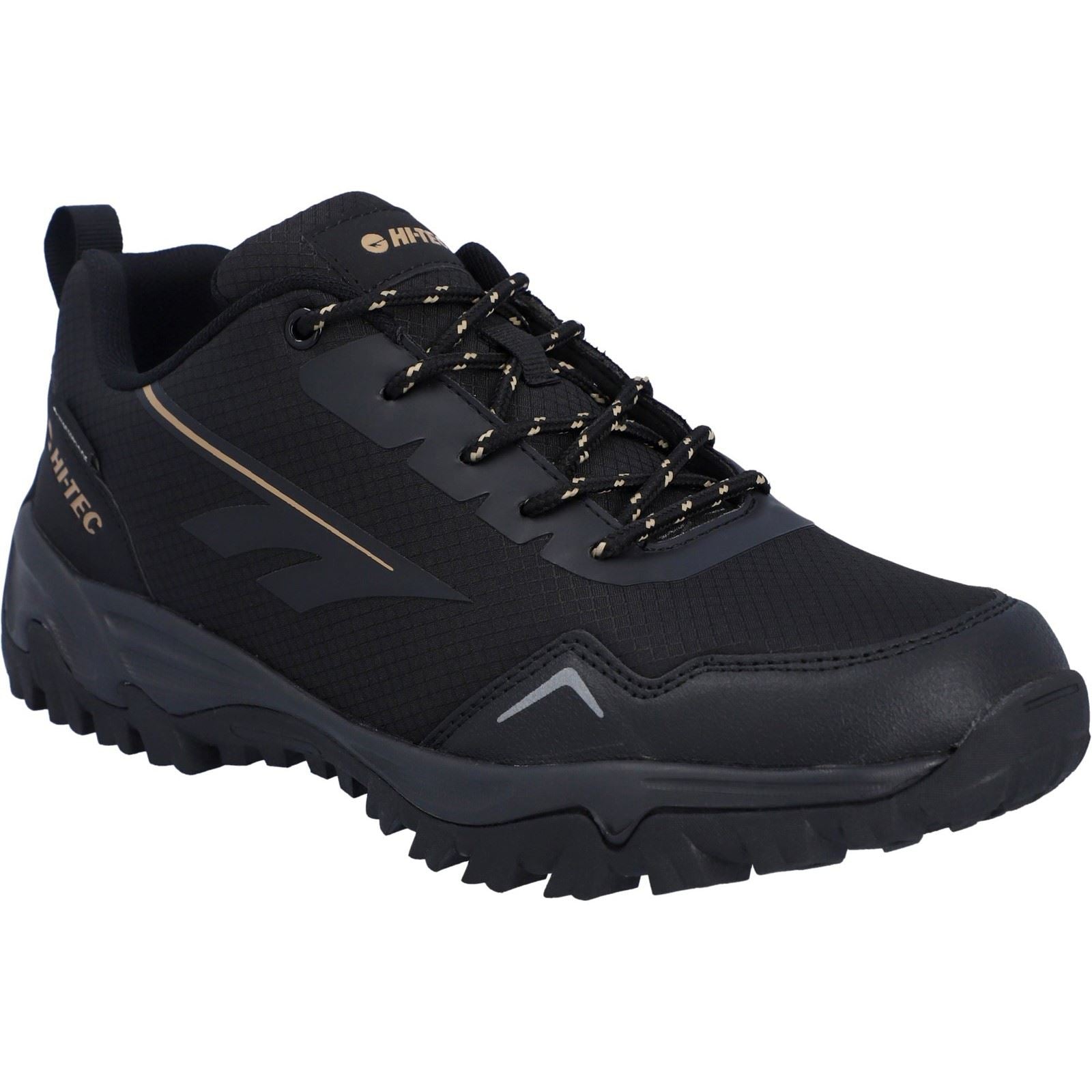 Hi-Tec JAGUAR SPORT WP Bottes De Randonnée Pour Hommes En Polyester Noir/dune